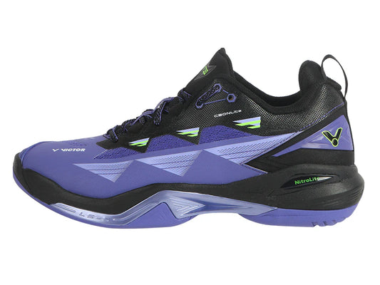 Victor C90NLite A Court Shoe (Black/Purple)