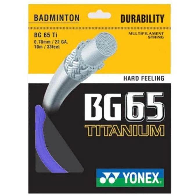 BG65 TITANIUM Yonex Badminton String Set (10m)