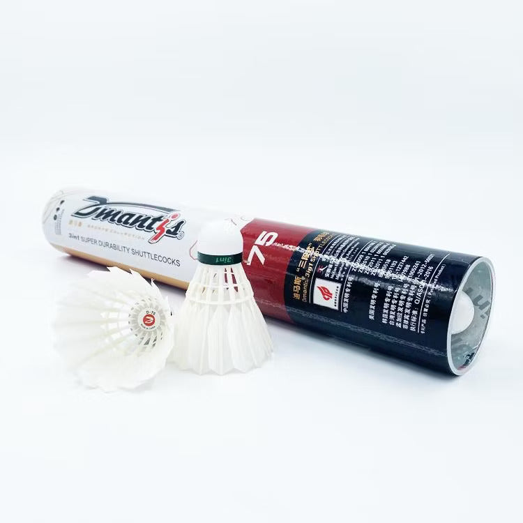 Dmantis D75 Professional Badminton 3in1 Feather Shuttlecock