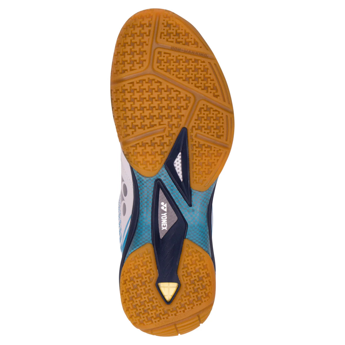 Yonex Power Cushion 65 Z3 Badminton Court Shoes (White/Ocean Blue)