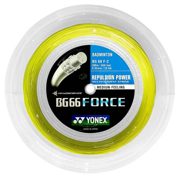 Yonex BG 66 Force Badminton String Reel (200m)