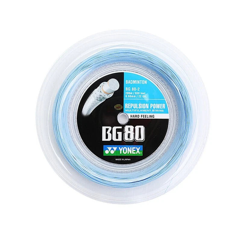 Yonex BG 80 Badminton String Reel (200m)