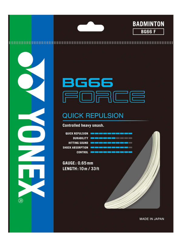 BG66 FORCE Yonex Badminton String Set (10m)