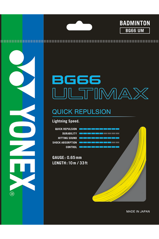 BG66 ULTIMAX Yonex Badminton String Set (10m)