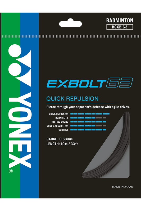 EXBOLT 63 Yonex Badminton String Set (10m)