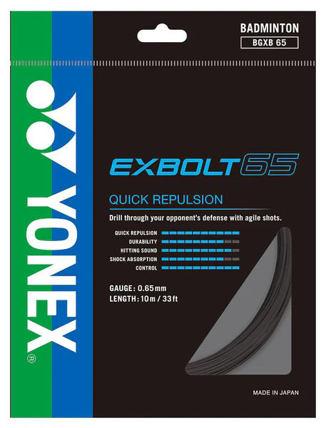 EXBOLT 65 Yonex Badminton String Set (10m)