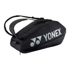 ## Yonex Pro 6 Racquet Bag (Scarlet) (Black) (BA92426EX)