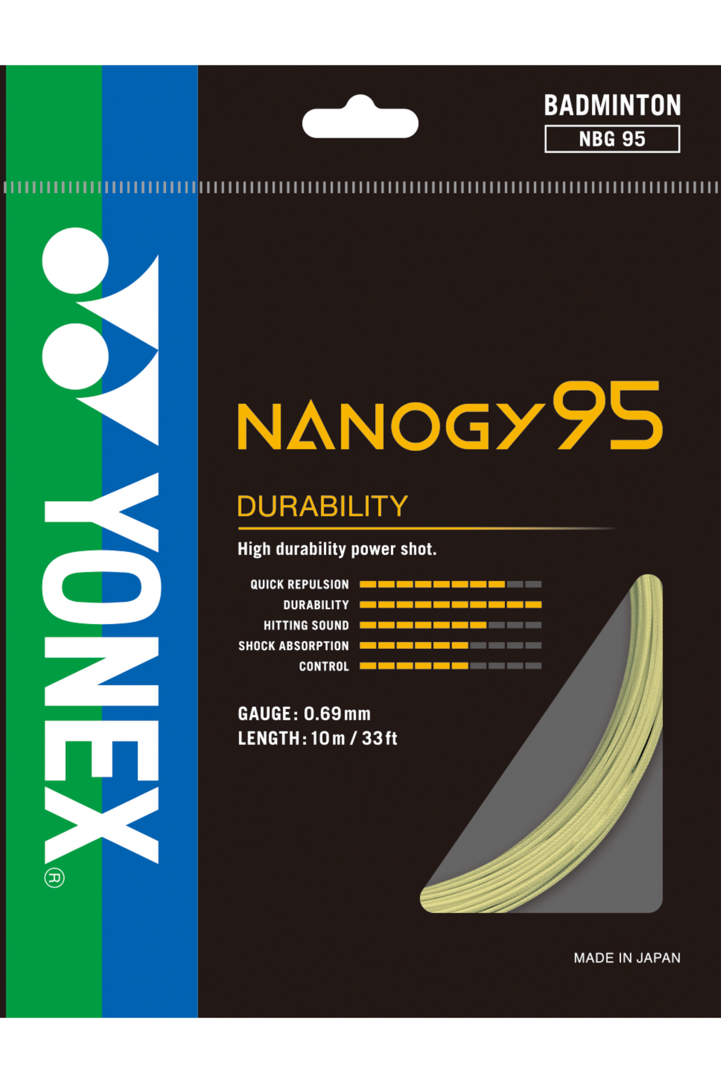 NANOGY 95 Yonex Badminton String Set (10m)