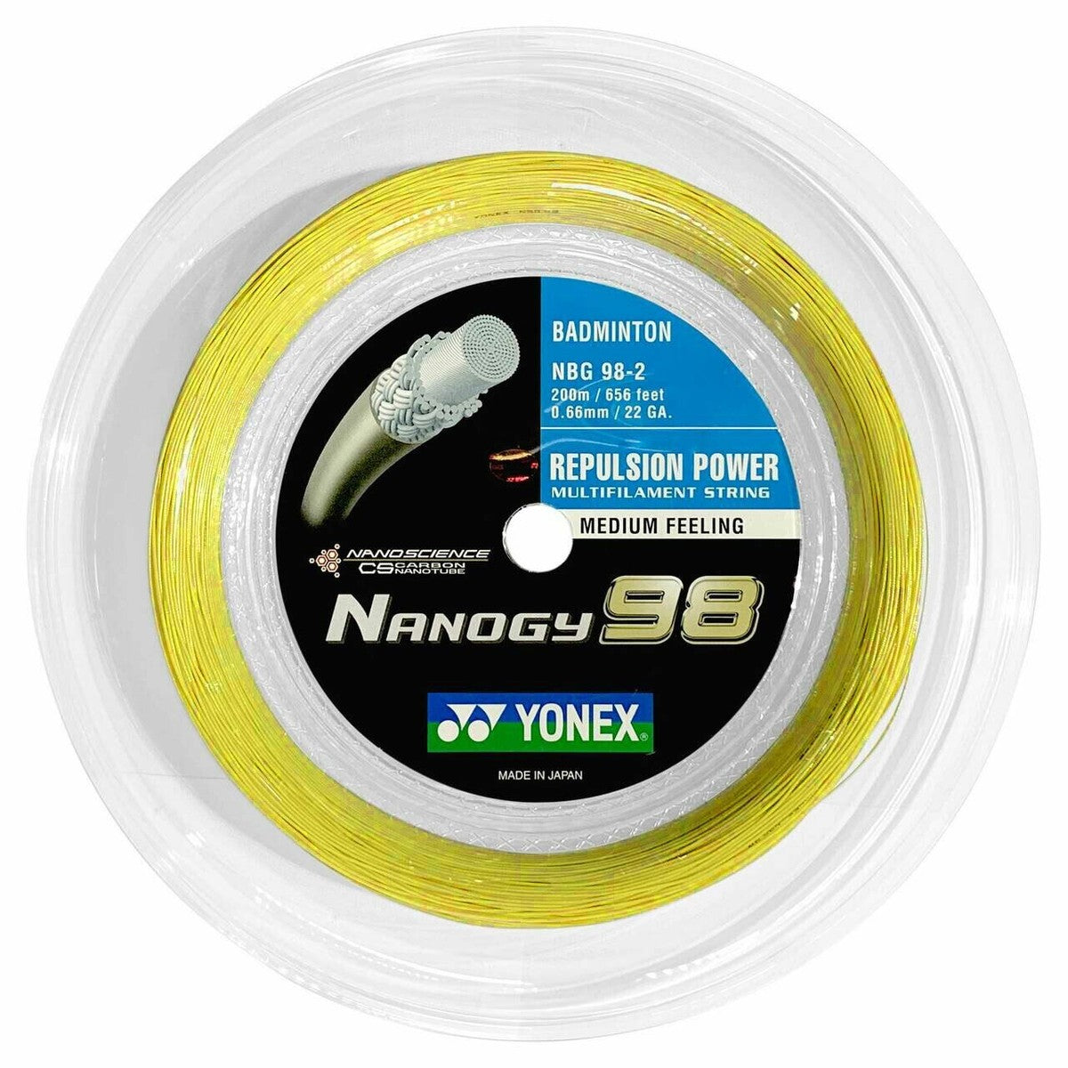 Yonex NANOGY 98 String Reel (200m)