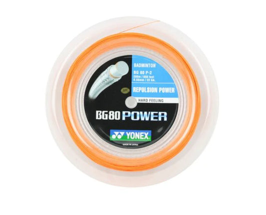 Yonex BG 80 Power Badminton String Reel (200m)
