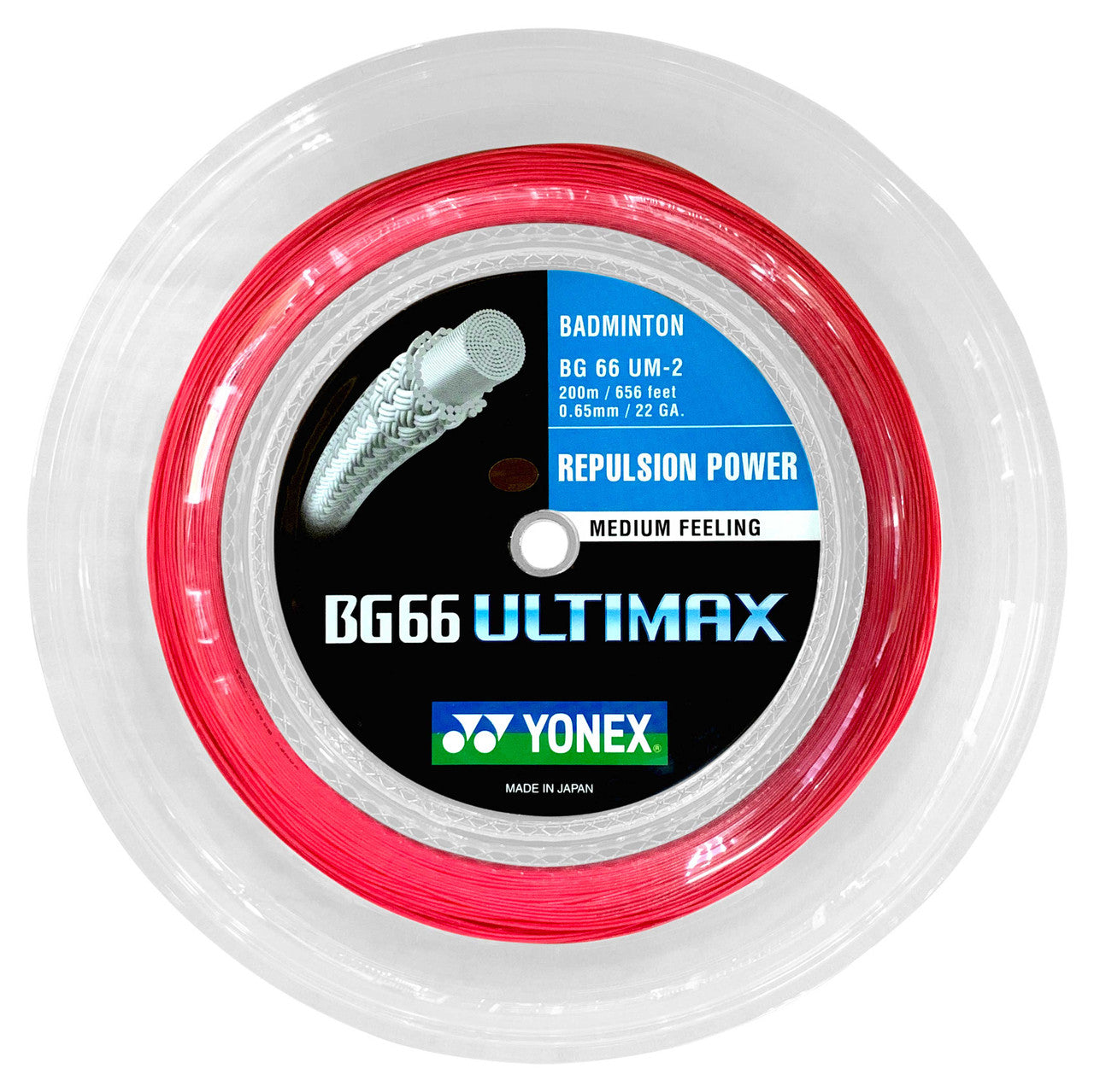 Yonex BG 66 Ultimax Badminton String Reel (200m)