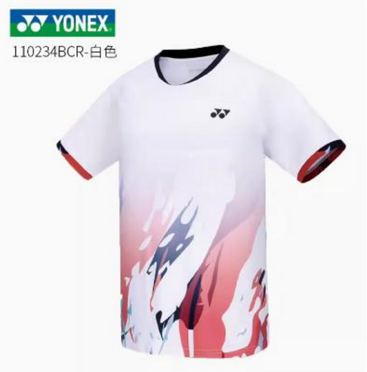 YONEX Badminton Men's Shirt (White) 110234BCR-011