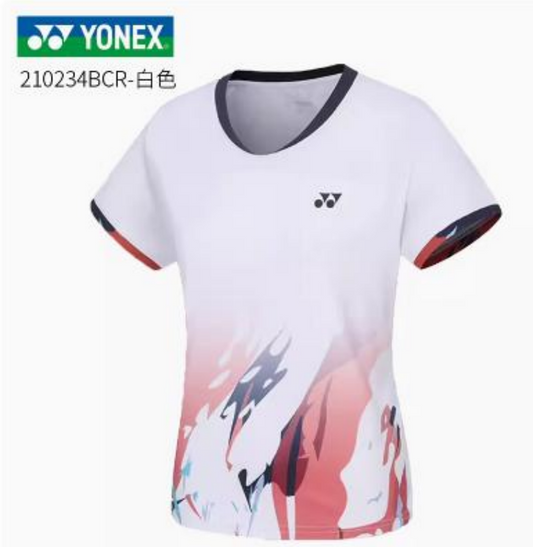 YONEX Badminton Women's Shirt (White) 210234BCR-011
