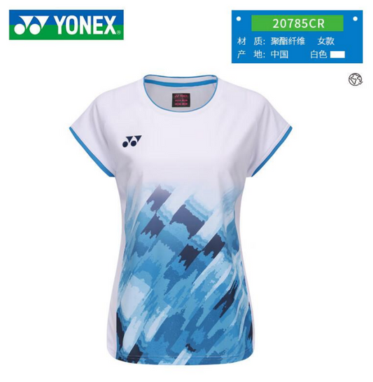 YONEX Badminton Crew Women's Shirt ( White ) 20785CR-011