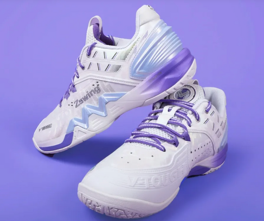 Victor P8500NLiteZSW badminton shoes(white & light Dahlia)