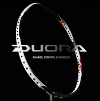 Yonex Duora Z-Strike (DUO-ZS-3UG5) Black White Badminton Rack