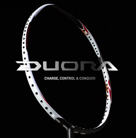 Yonex Duora Z-Strike (DUO-ZS-3UG5) Black White Badminton Rack