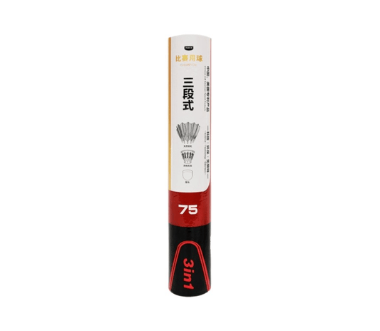 Dmantis D75 Professional Badminton 3in1 Feather Shuttlecock