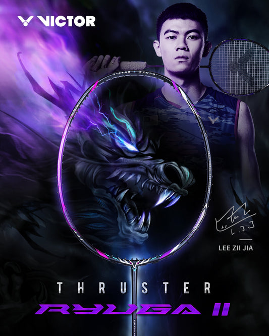 Victor Thruster Ryuga II (TK-RYUGA II J) Badminton Racket