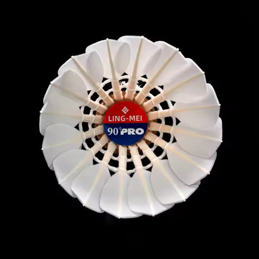 LING-MEI 90PRO BWF Goose Feather Badminton Shuttlecock