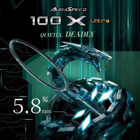 Victor AuraSpeed 100X Ultra (Green Wraith) Badminton Racket