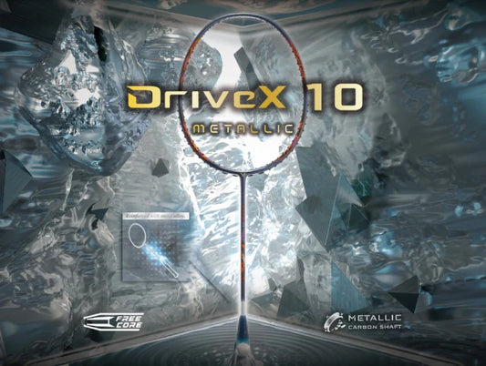 Victor Drive-10X Metallic Badminton Racket