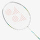 YONEX Nanoflare 555 Badminton Racket (Matte White)