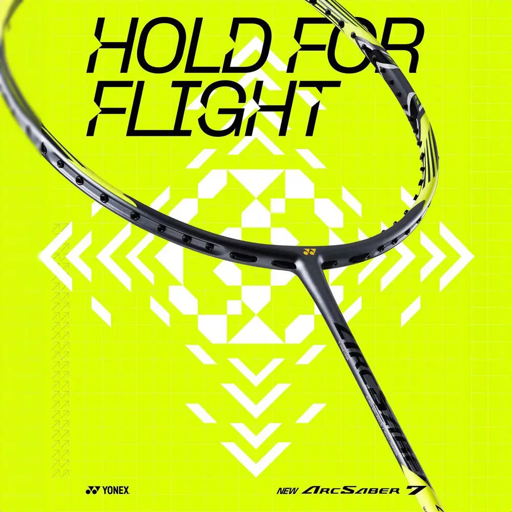 Yonex ArcSaber 7 Play [Gray/Yellow] ( -PreStrung ) Badminton Racket