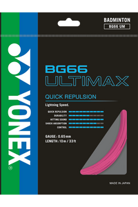 BG66 ULTIMAX Yonex Badminton String Set (10m)
