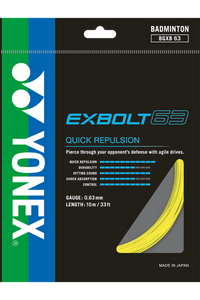 EXBOLT 63 Yonex Badminton String Set (10m)