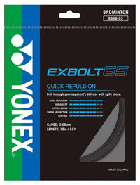EXBOLT 65 Yonex Badminton String Set (10m)