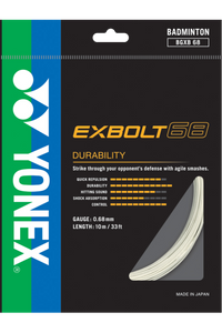 EXBOLT 68 Yonex Badminton String Set (10m)