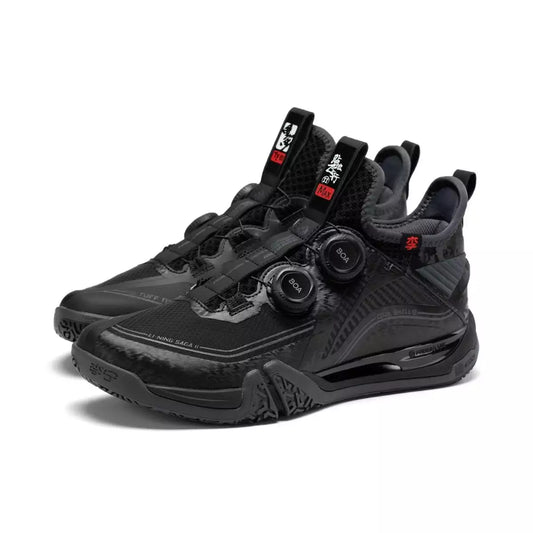 Li Ning Saga II Max Badminton Shoes (Uni-sex) Black