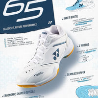 Yonex Power Cushion 65 Z4 Women Badminton Shoes (White)