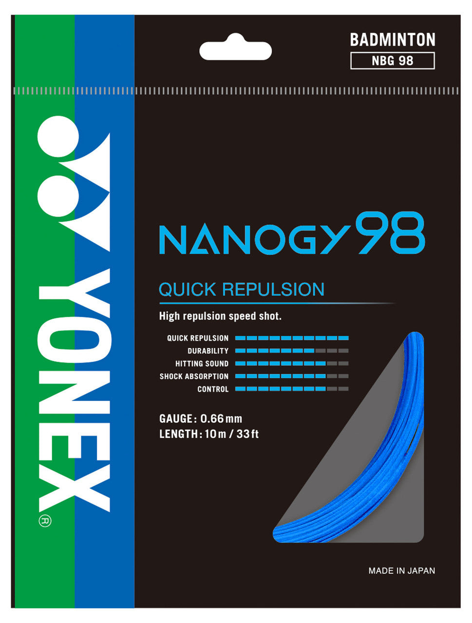 NANOGY 98 Yonex Badminton String Set (10m)